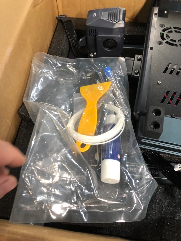 Photo 1 of ELEGOO Neptune 3 Pro 3D Printer, 500mm/s High Speed FDM Printer with Klipper Firmware, Auto Leveling and Direct Drive Extruder, Easy Assembly, 8.85x8.85x10.43 Inch Printing Size