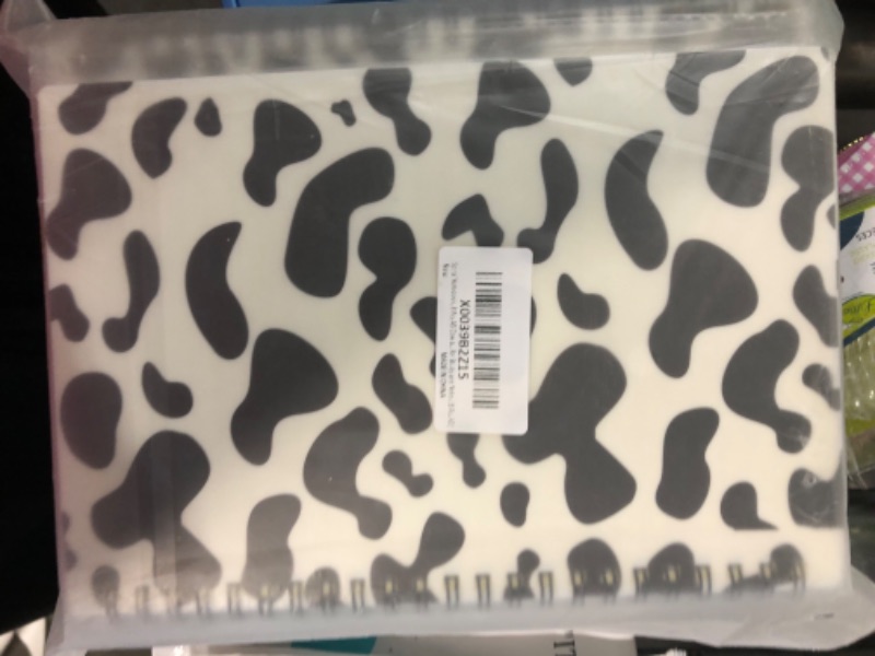 Photo 2 of Spiral Notebook, 8 Pcs A5 Cow and Leopard Print Plastic Softcover