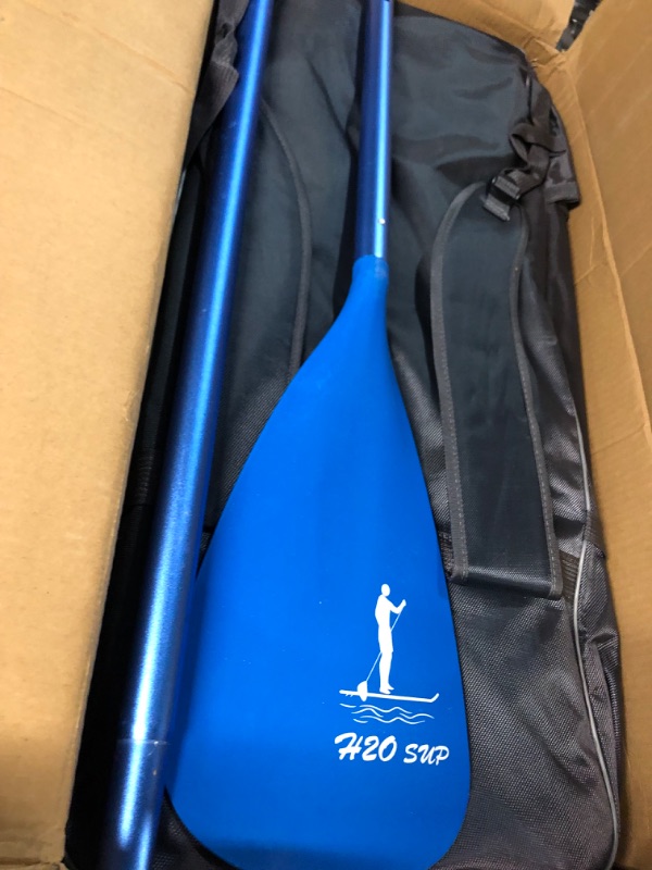 Photo 2 of **SEE NOTES**
H2OSUP Inflatable Stand Up Paddle Board 10'6''/10' × 30" × 6" with Premium SUP Paddle Board Accessories & Backpack, Ultra-Light, Wide Stable 