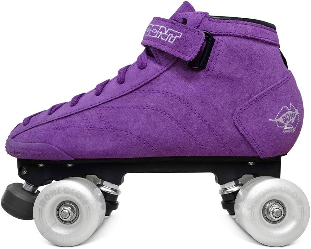 Photo 1 of Bont Skates - Prostar Purple Suede Professional Roller Skates SIZE 38 EUROPE 