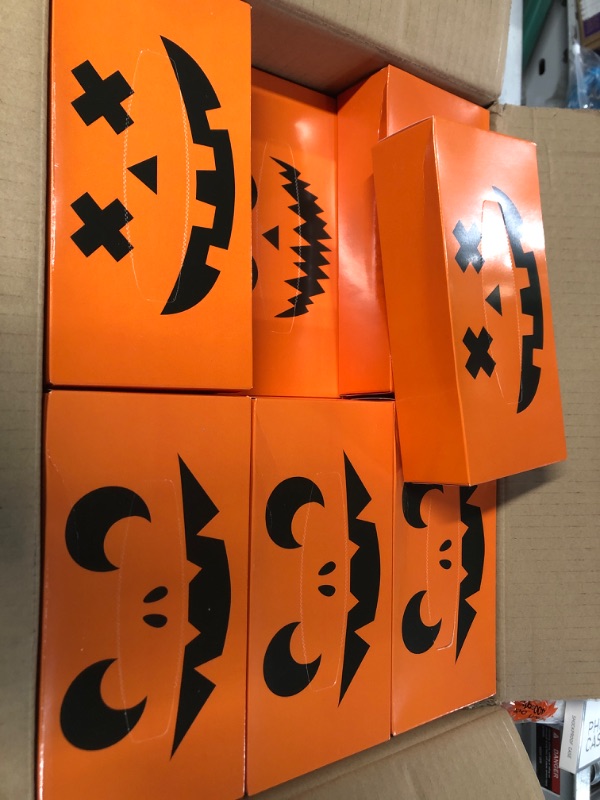 Photo 2 of 18 Packs HALLOWEEN Facial Tissues Disposable Facial Tissues Boxes 2 Ply Soft Tissues Bulk 