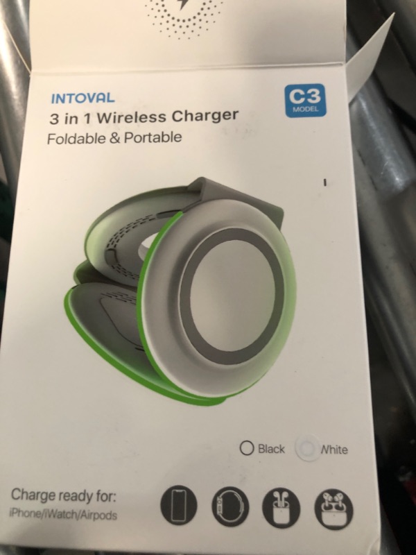 Photo 3 of INTOVAL 3 IN 1 WIRELESS CHARGE FOLABLE AND PORTABLE - C3 MODEL