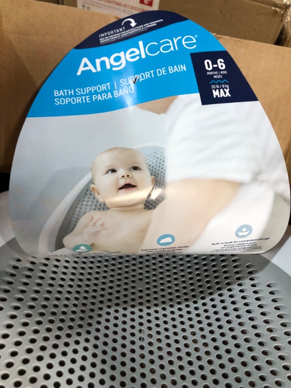 Photo 4 of Angelcare Baby Bath Support (Grey) | Ideal for Babies Less than 6 Months Old