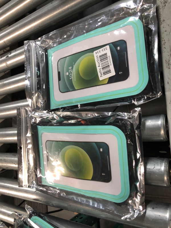 Photo 4 of [2 Pcs] Waterproof Phone Pouch Floating,, IPX8 Waterproof Dry Bag iPhone 14 Pro Max/ 13/12/ 11/ Galaxy S23 Ultra/ S2 - Black/Green