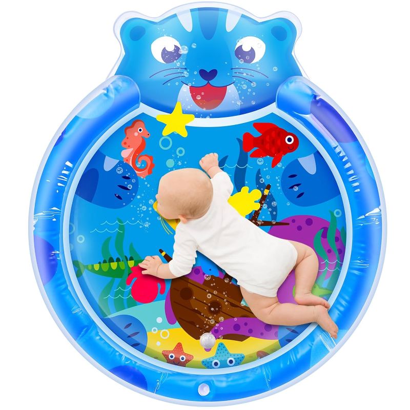 Photo 1 of **SEE NOTES** KIZJORYA Inflatable Tummy Time Mat for Babies