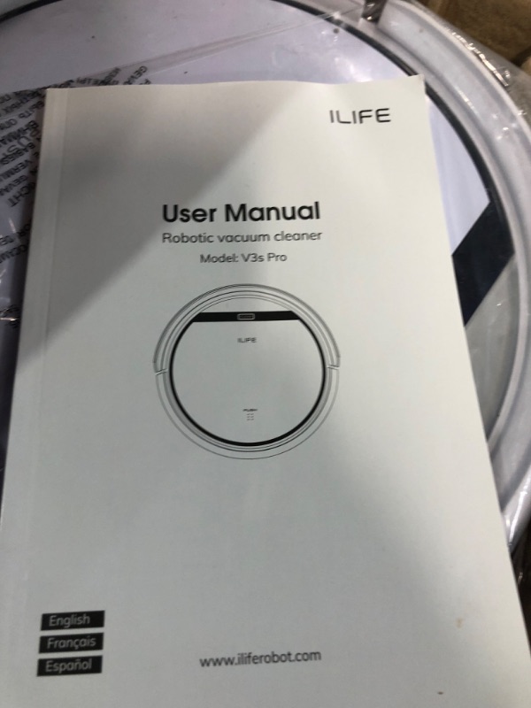 Photo 1 of *MISSING PIECES*
ILIFE V3s Pro Robot Vacuum Cleaner
