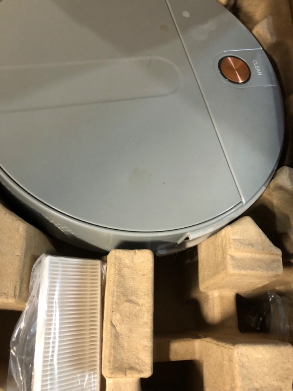 Photo 7 of * wont hold a charge * sold for parts/repair * 
Vactidy Robot Vacuum with 2000Pa Suction Power, 2.4GHz WiFi/App/Alexa/Siri Control, Self-Charging Robotic Vacuum Cleaner 