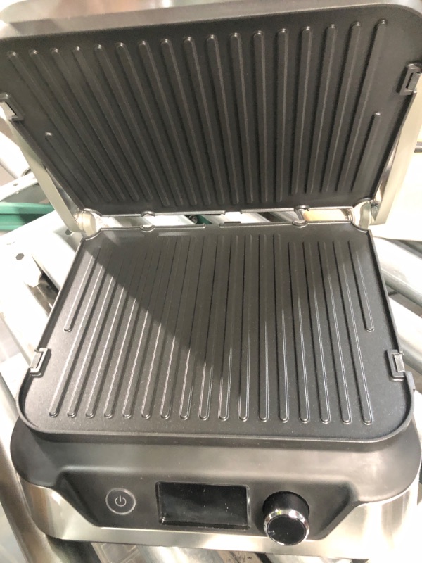 Photo 4 of **TURNS ON, UNABLE TO FULLY TEST** Chefman 5-in-1 Digital Panini Press Grill Sandwich Maker, 