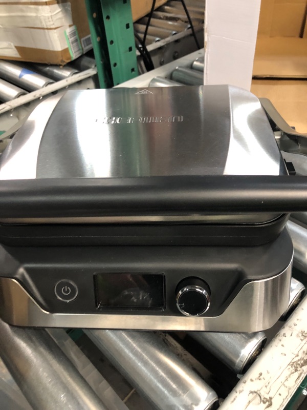 Photo 3 of **TURNS ON, UNABLE TO FULLY TEST** Chefman 5-in-1 Digital Panini Press Grill Sandwich Maker, 