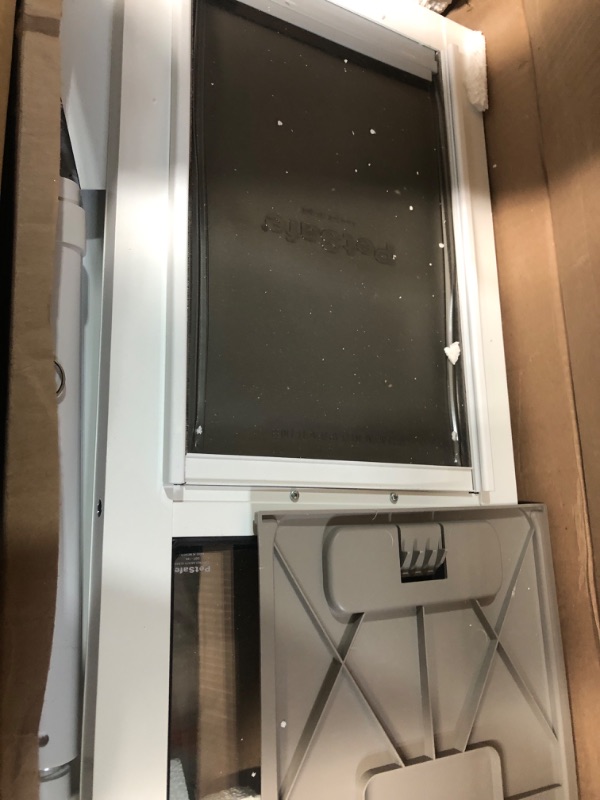 Photo 1 of **STOCK IMAGE IS A REFERENCE ONLY**  PetSafe Extreme Weather Sliding Glass Pet Door, 