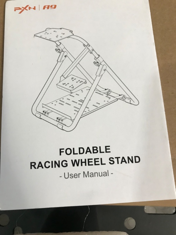 Photo 1 of Steering Wheel Stand Racing Steering Wheel Stand Shifter Mount Folding Bracket Collapsible Tilt-Adjustable Racing Stand (Racing Wheel NOT Included)