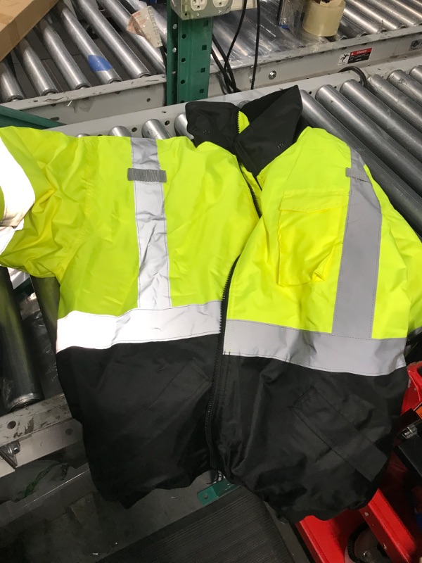 Photo 2 of *SEE NOTES* FONIRRA Hi-Viz Safety Full-Zip SIZE 2XL