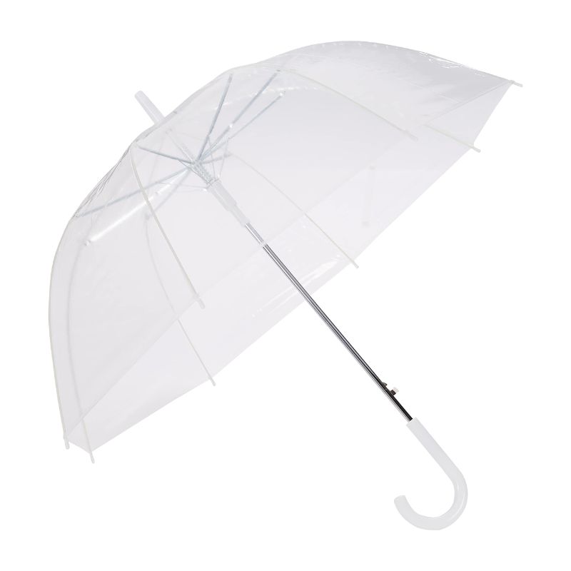 Photo 1 of Amazon Basics Clear Bubble Umbrella