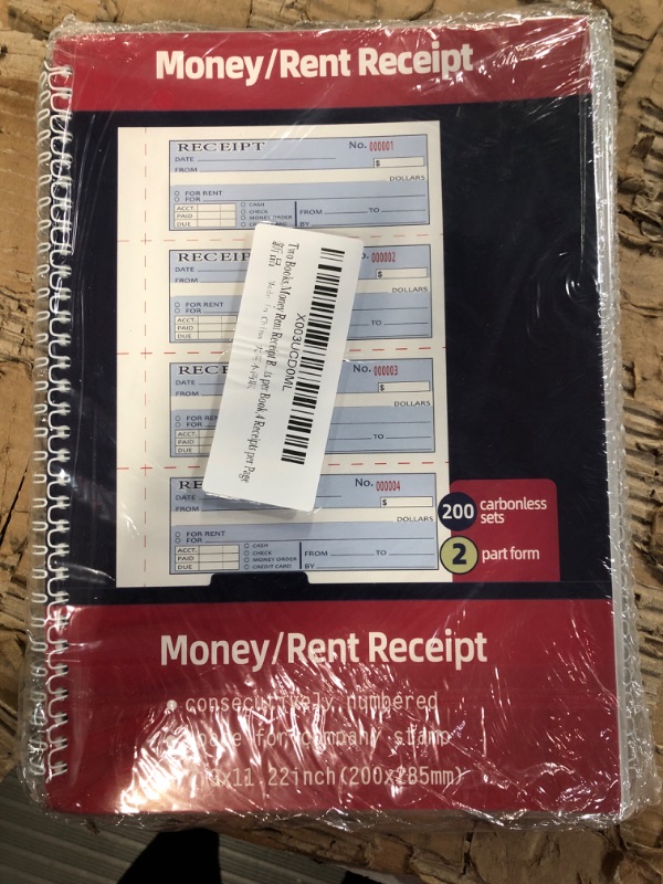 Photo 3 of Adams Money and Rent Receipt Book