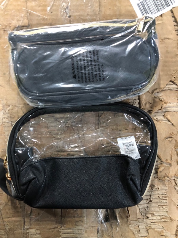 Photo 1 of Clear Makeup Bag, Small Makeup Bag for Purse 