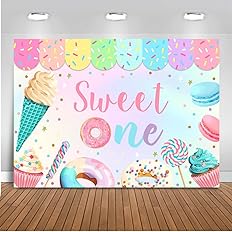 Photo 1 of  Donut Sweet One Backdrop