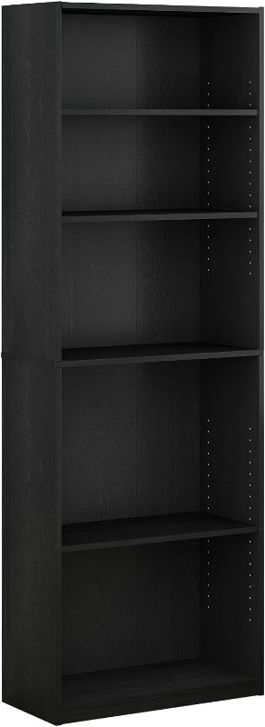 Photo 1 of 
FURINNO JAYA Simply Home 5-Shelf Bookcase, 5-Tier, Black