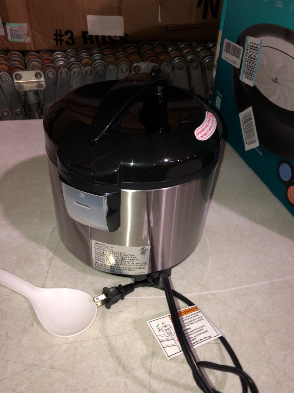 Photo 6 of ***FOR PARTS ONLY****READ NOTES
Aroma Housewares ARC-954SBD Rice Cooker, 4-Cup Uncooked 2.5 Quart, Professional Version