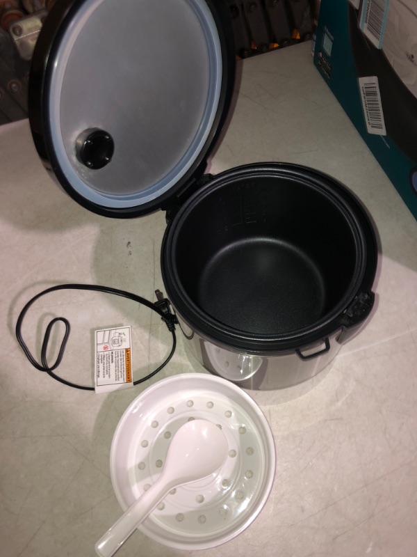 Photo 3 of ***FOR PARTS ONLY****READ NOTES
Aroma Housewares ARC-954SBD Rice Cooker, 4-Cup Uncooked 2.5 Quart, Professional Version