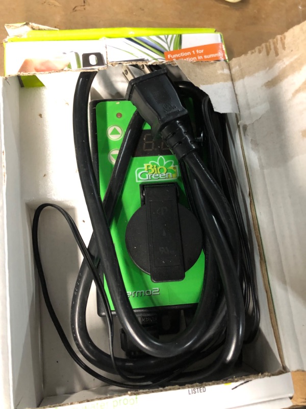 Photo 4 of ***NOT FUNCTIONAL - DOESN'T POWER ON - FOR PARTS ONLY - NONREFUNDABLE***
Bio Green PAL 2.0/USDT Palma Greenhouse Heater incl. Digital Thermosta