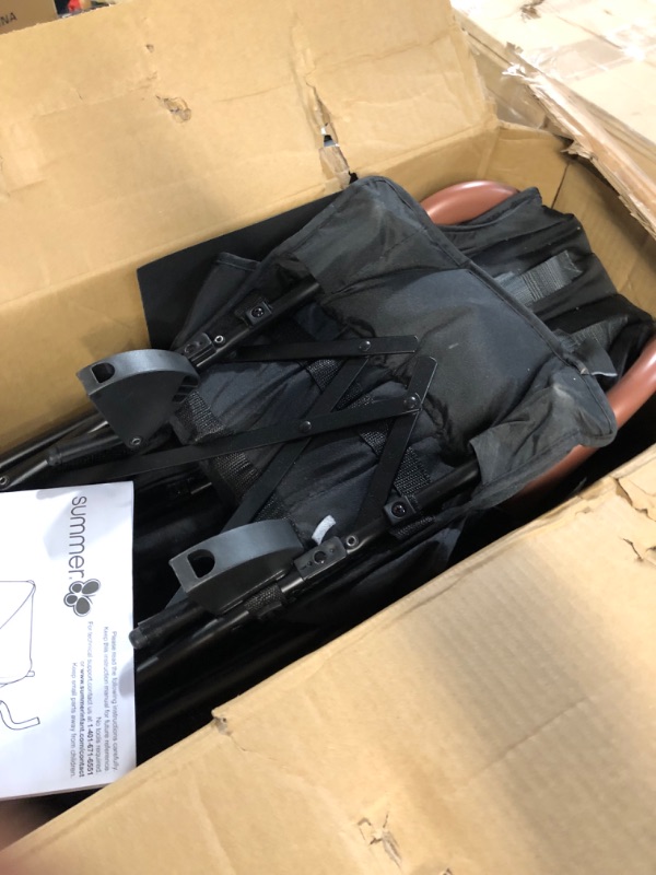 Photo 1 of **PARTS ONLY** **SEE NOTES** Summer 3Dlite Tandem Convenience Double Stroller – 