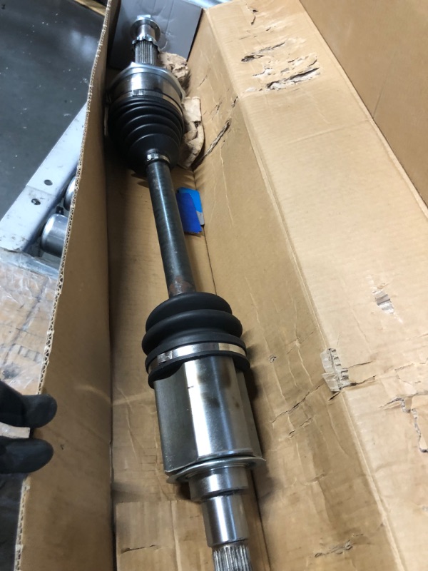 Photo 4 of GSP NCV69158 CV Axle Shaft Assembly - Left or Right Front (Driver or Passenger Side), black