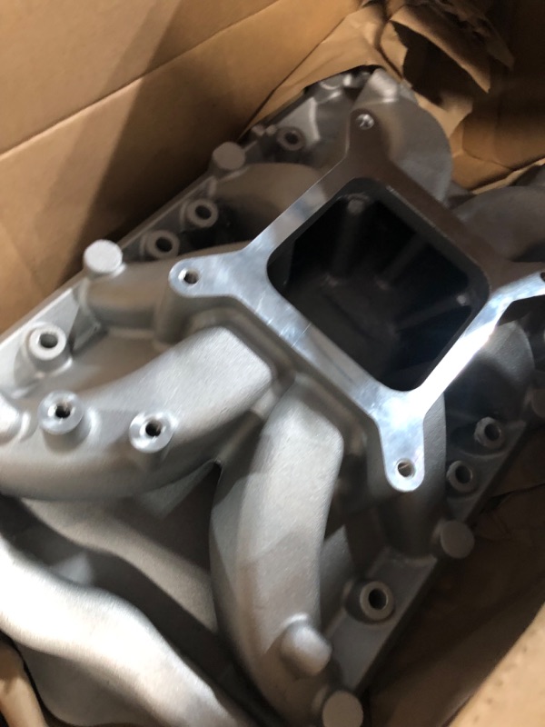 Photo 2 of Aluminum Air Gap Single Plane performance Intake Manifold SBF for Small Block F-ord 351W Windsor V8 3500-8000RPM,DM-3316