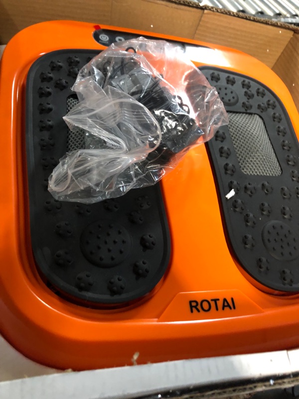 Photo 3 of **SEE NOTES**
ROTAI Vibration Foot Massager Multi Relaxations and Pain Relief Rotating Acupressure Electric Foot Circulation Device