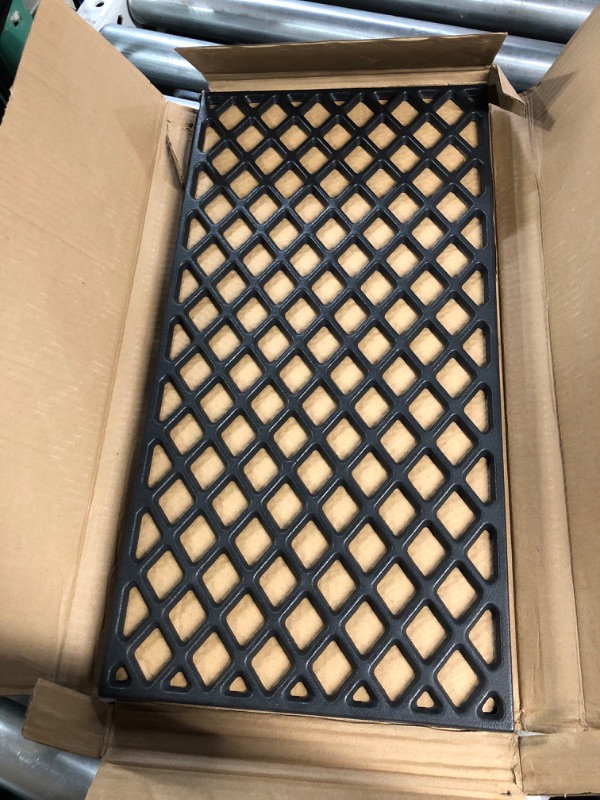 Photo 2 of HDW436 HDW443 Grill Grates Grill Replacement Parts for Traeger Grill Grate Traeger Pro 780 Ironwood 885 KIT0451 Traeger Pellet Grill Parts Texas Elite Cast Iron Cooking Grates 3Pcs Traeger HDW436