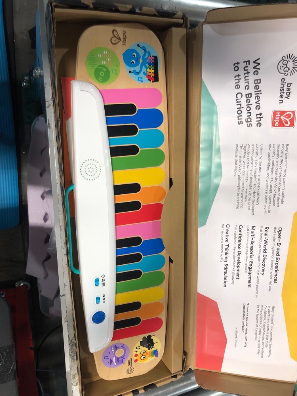 Photo 2 of Baby Einstein and Hape Magic Touch Piano Wooden Musical Toddler Toy, Age 6 Months and Up