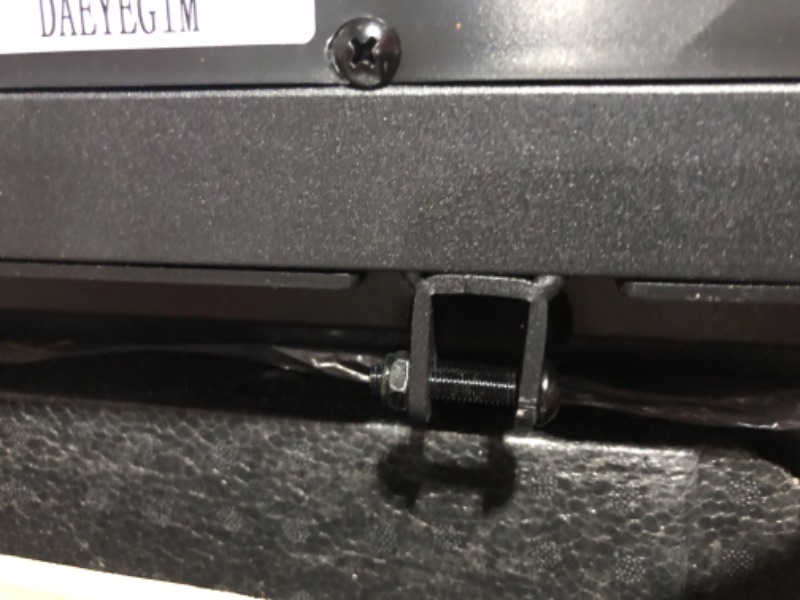 Photo 1 of **NONREFUNDABLE**FOR PARTS OR REPAIR**SEE NOTES**
Under Desk Treadmill DAEYEGIM 2 in 1 Walking Pad Desk Treadmill, Powerful and Quiet Walking Jogging Running Treadmill with Remote Control, Portable, Slim, Compact and Installation-Free for Home/Office Unde
