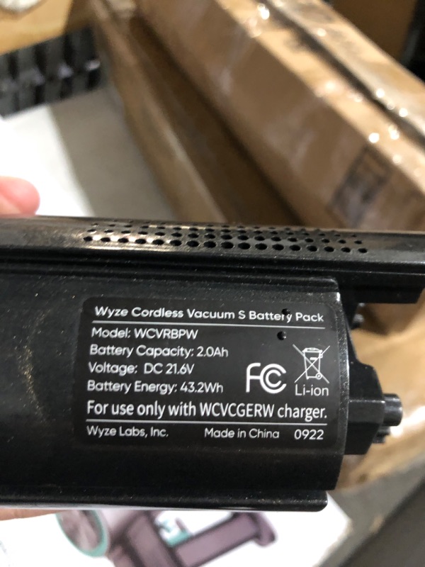 Photo 7 of **PARTS ONLY/NON-REFUNDABLE**
WYZE Cam V3 and Cordless Vacuum, Baby Monitor with Camera and Audio Color Night Vision Motion