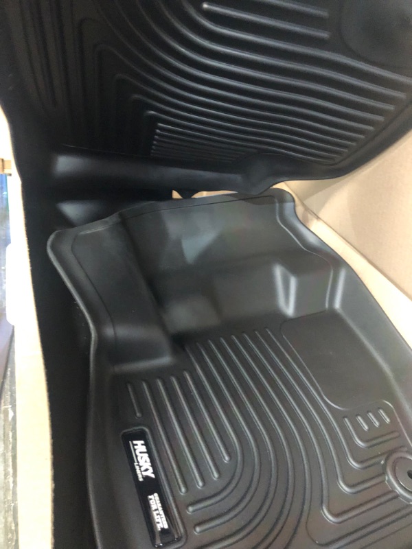 Photo 3 of Husky Liners | Weatherbeater | Fits 2015 - 2022 Ford Edge | Front & 2nd Row Liners - Black, 3 pc.| 98781