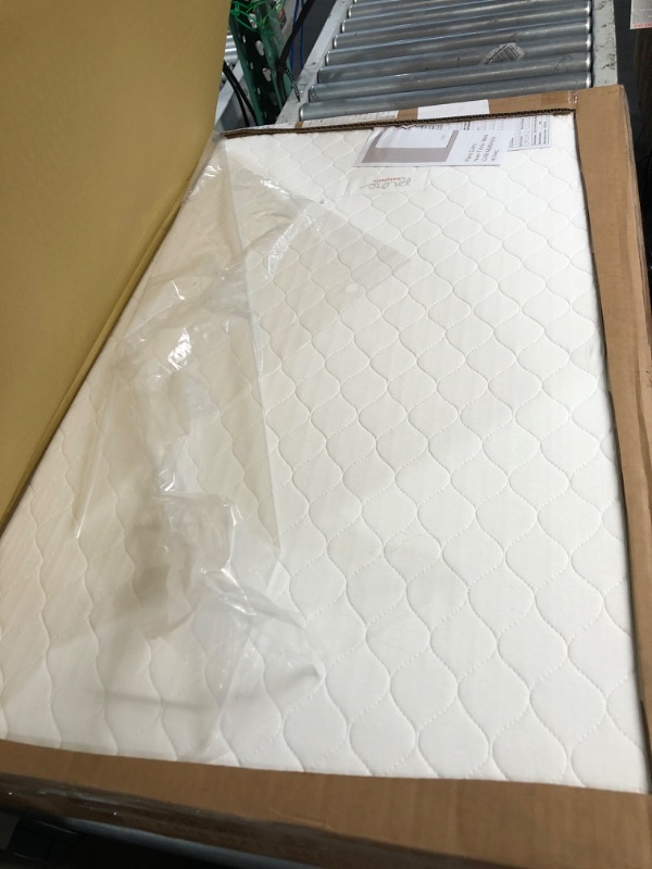 Photo 3 of Babyletto Pure Core Mini Crib Mattress, Hybrid Waterproof Cover, Lightweight, Greenguard Gold Certified