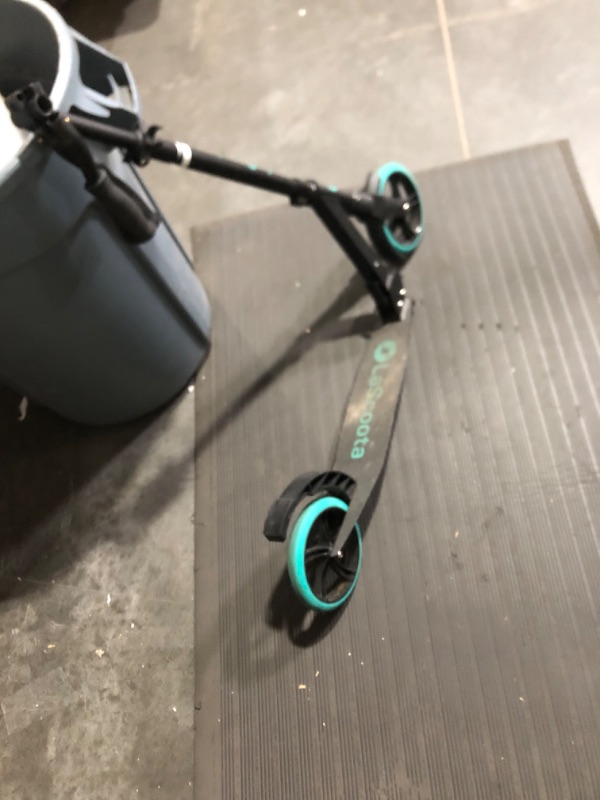 Photo 1 of *PARTS* *SEE CLERK NOTES* 
LaScoota Kick Scooter Adjustable Height- Handle Bars