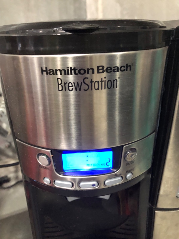 Photo 3 of **USED** **SEE NOTES** Hamilton Beach® 12-Cup BrewStation® Dispensing Coffee Maker 