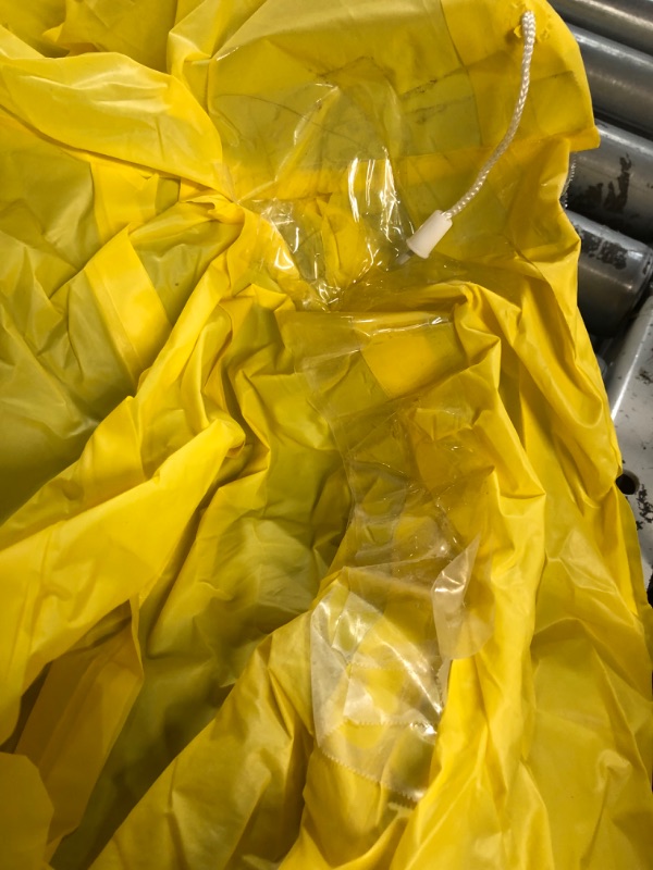 Photo 1 of **PARTS ONLY** Safety Works 2-Piece Men's Large Yellow Rain Suit
