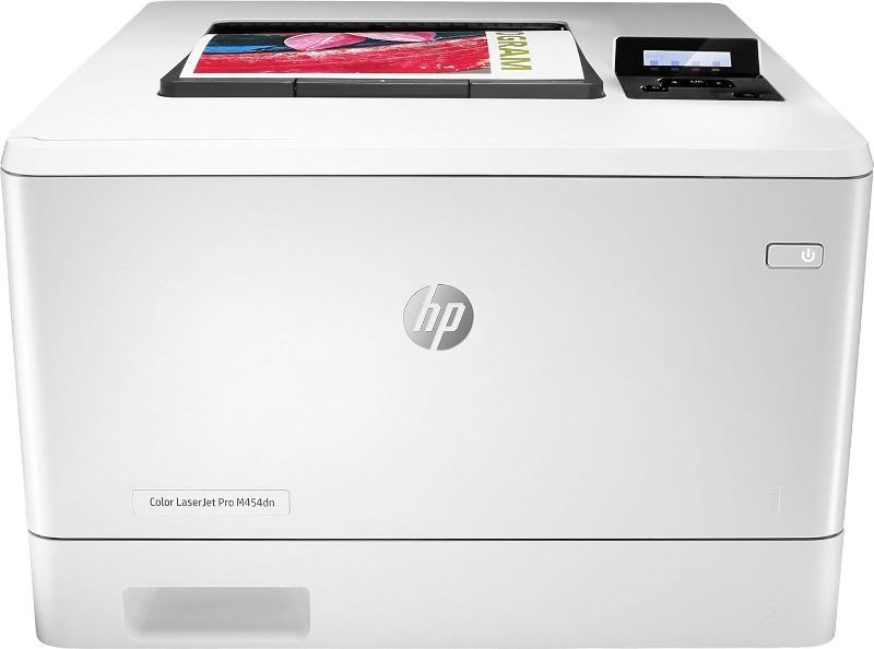 Photo 1 of HP Color LaserJet Pro M454dn Printer, Double-Sided Printing & Built-in Ethernet