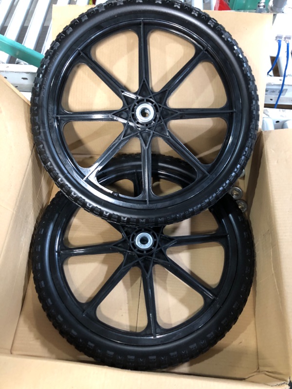 Photo 3 of GICOOL 20" Flat Free Tire and Wheel,