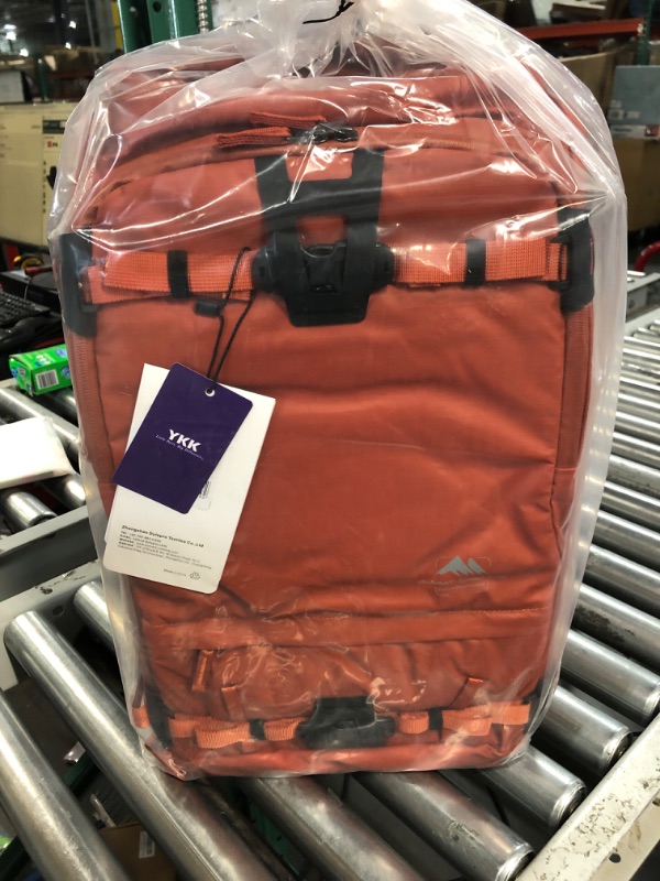 Photo 2 of Summit Creative Tenzing Roll-Top 40L - Orange | Large Travel Camera Backpack 