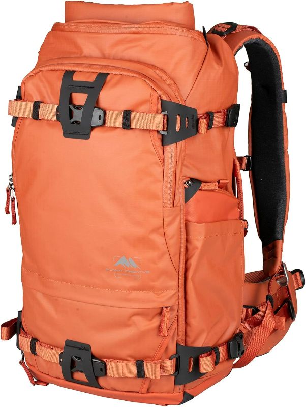 Photo 1 of Summit Creative Tenzing Roll-Top 40L - Orange | Large Travel Camera Backpack 