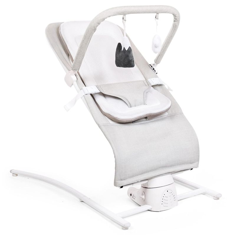 Photo 1 of Baby Delight Alpine Wave Deluxe Portable Bouncer | Automated Motion Baby Bouncer Grey