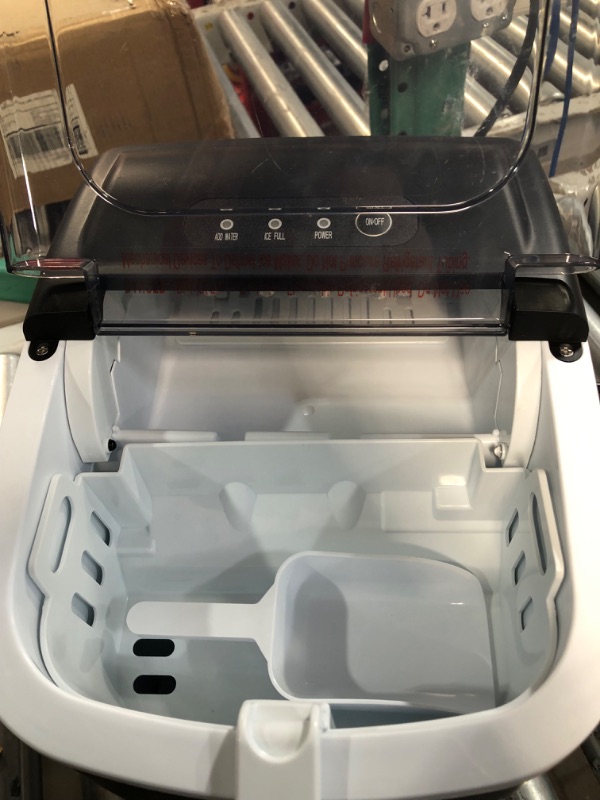 Photo 4 of AGLUCKY Countertop Ice Maker Machine, Portable, Countertop, Make 26 lbs ice in 24 hrs