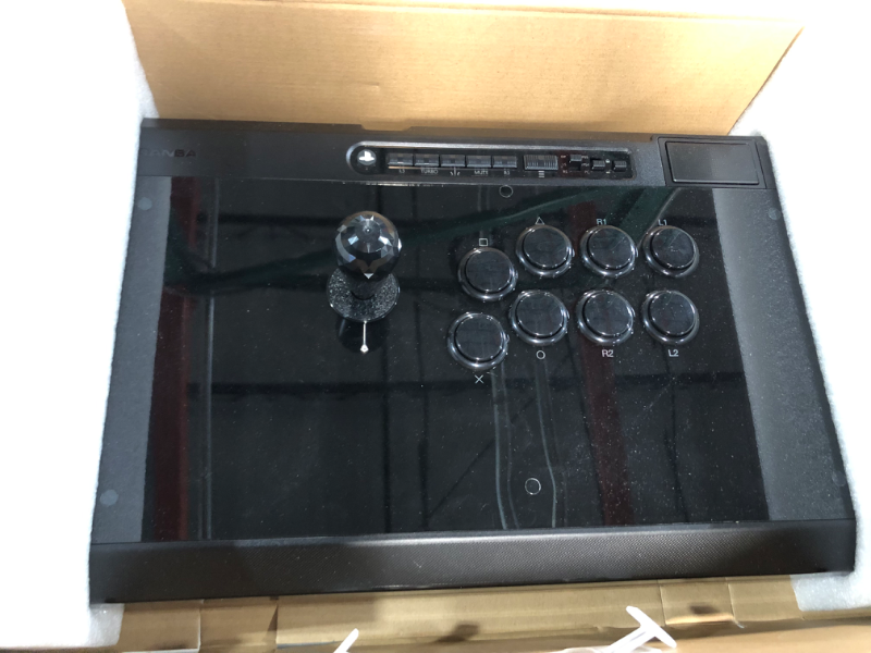 Photo 3 of Qanba Q7 Obsidian 2 Wired Joystick for PlayStation 5/4 and PC