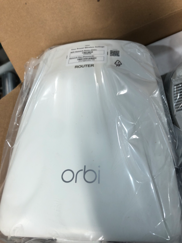 Photo 6 of NETGEAR Orbi Whole Home Tri-Band Mesh WiFi 6 System (RBK653) Router 3-Pack