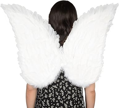 Photo 1 of Angel Feather Wing for Women Halloween Party Costume Accessory