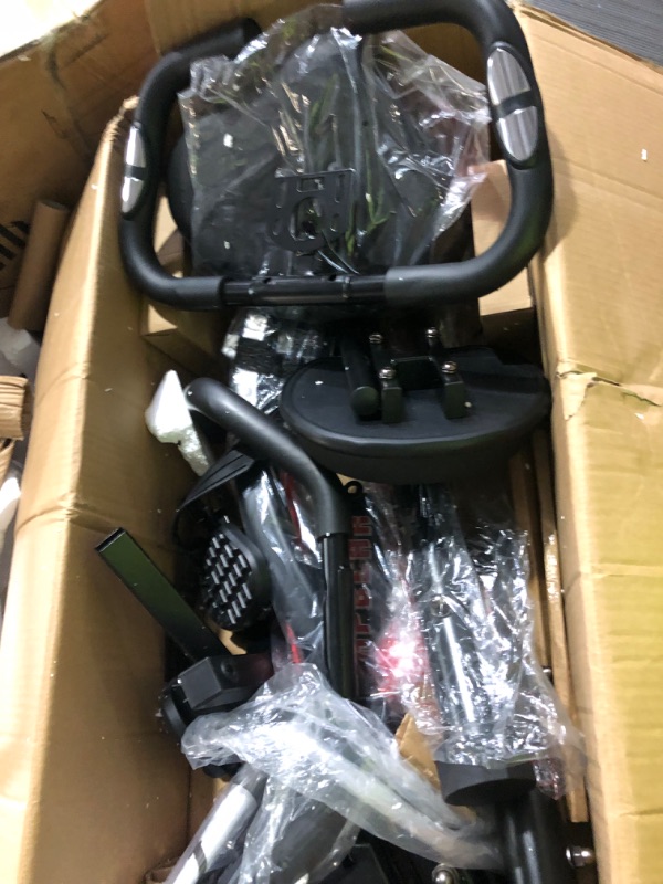 Photo 3 of Merax Exercise Bike, 4 in 1 Folding Stationary Bike and Recumbent Exercise Bike **PARTS**