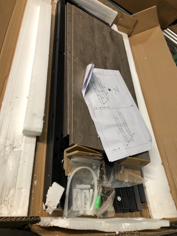 Photo 1 of Denkee Over The Toilet Storage Rack, 3-Tier Over Toilet Bathroom Organizer, Bathroom Space Saver Shelf, Easy to Assemble, Gray (25L x 10W x 63H) Grey