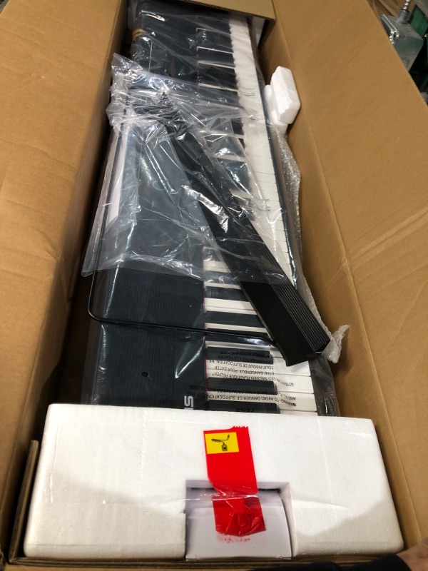 Photo 2 of Alesis Recital – 88 Key Digital Piano Keyboard with Semi Weighted Keys, 