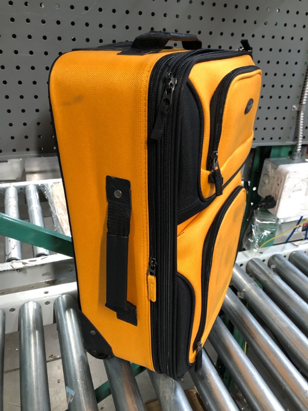 Photo 1 of 20" suitcase/luggage orange